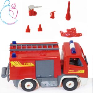 ماکت 39 قطعه ای ماشین آتش نشان