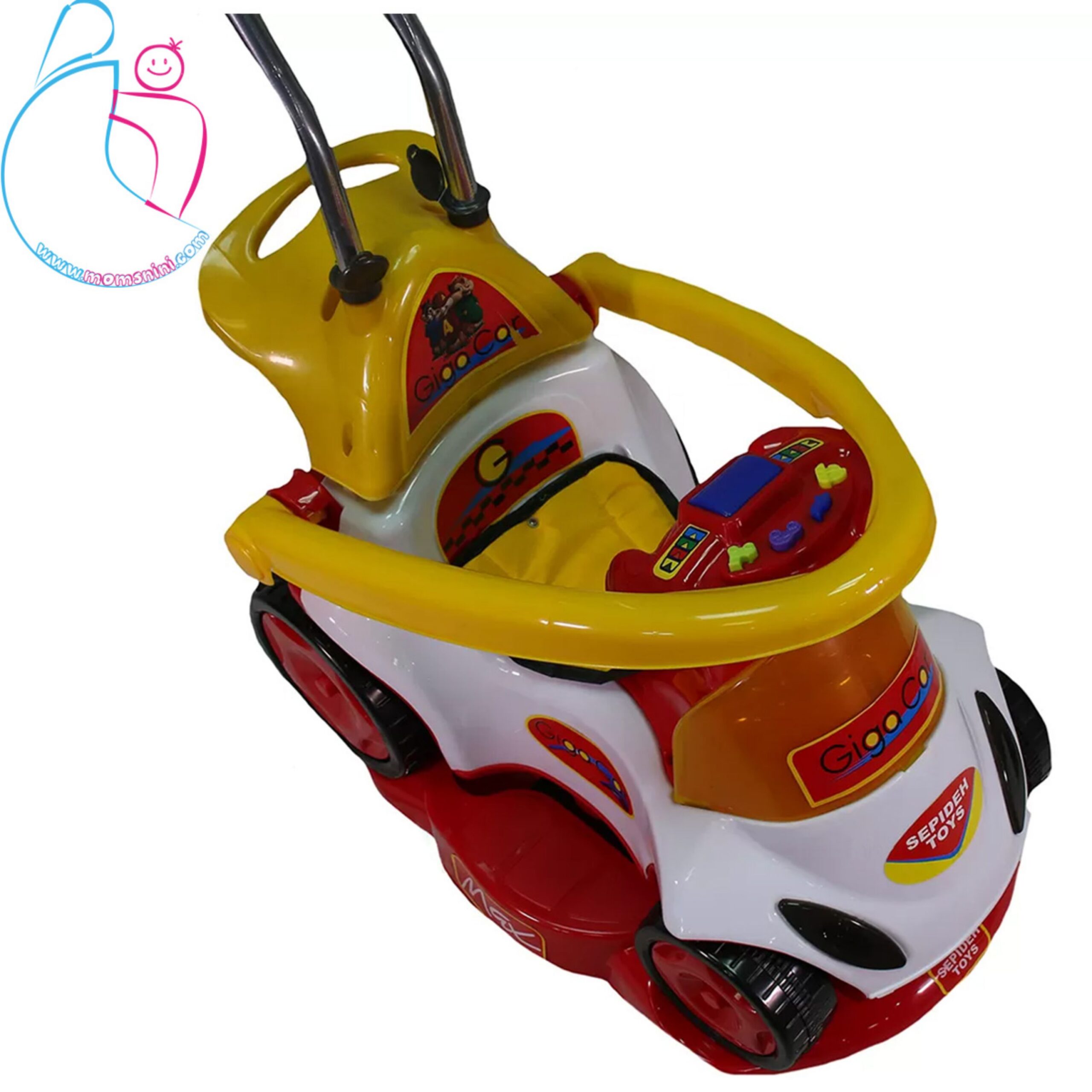 ماشین 9 کاره گیگا کار موزیکال  رنگ سفید مامزنینی