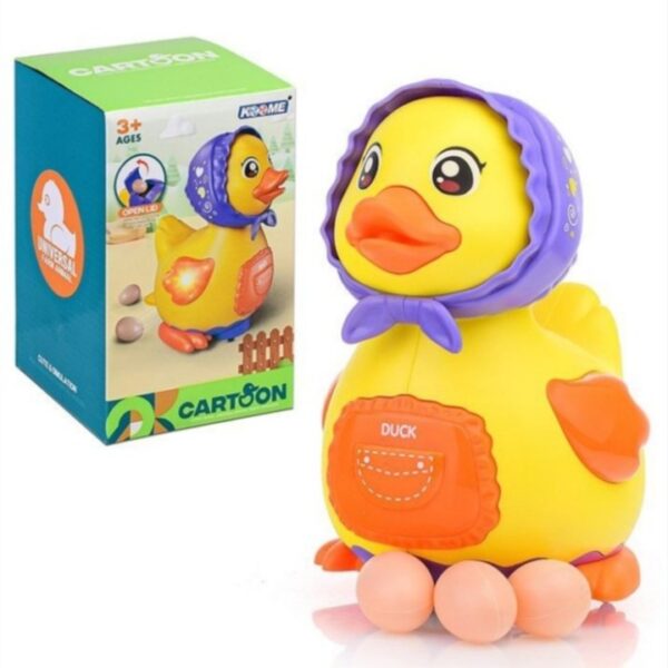اسباب بازی اردک تخم گذار موزیکال Funny Duck مامزنینی