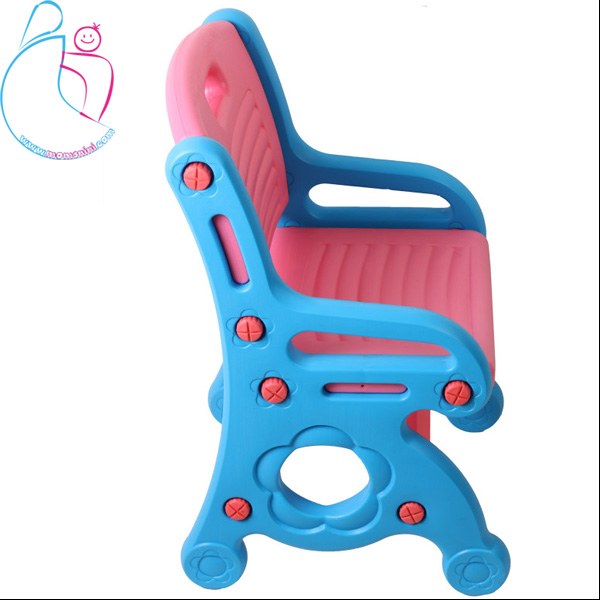 صندلی کودک مانلی مدل آبی صورتی