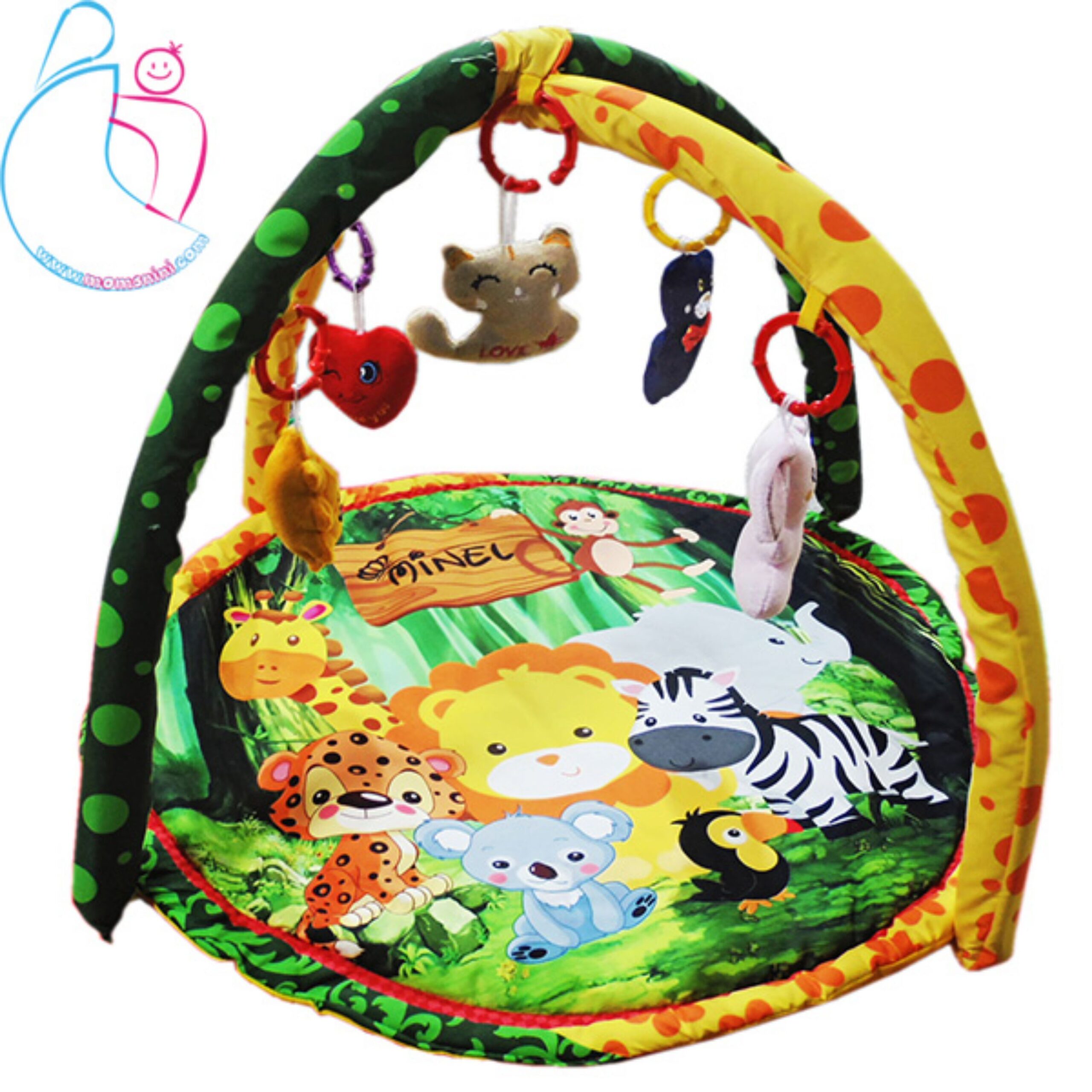 تشک بازی کودک مدل جنگل