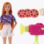 عروسک باربی مفصلی فیلمبردار دفا لوسی اورجینال مامزنینی