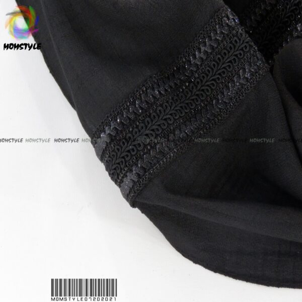 شال مزونی وال اسلپ نوارمشکی مام استایل