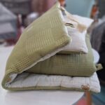 ست مسافرتی کیفی نوزاد برند مامز کیوتی مدل 3 تکه طرح تدی پیکه مامزنینی