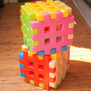 بلوک ساخت و ساز کودک 12 عددی مامزنینی