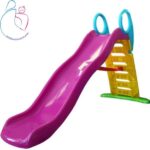 سرسره حفاظدار 6 پله موج رنگ قرمز مامزنینی