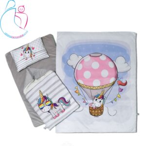 سرویس خواب 4 تکه کودک مدل اسب تک شاخ