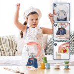 ست همزن و مخلوط کن چراغ دار اسباب بازی مامزنینی