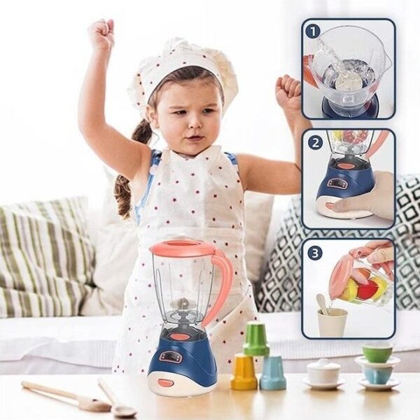 ست همزن و مخلوط کن چراغ دار اسباب بازی مامزنینی