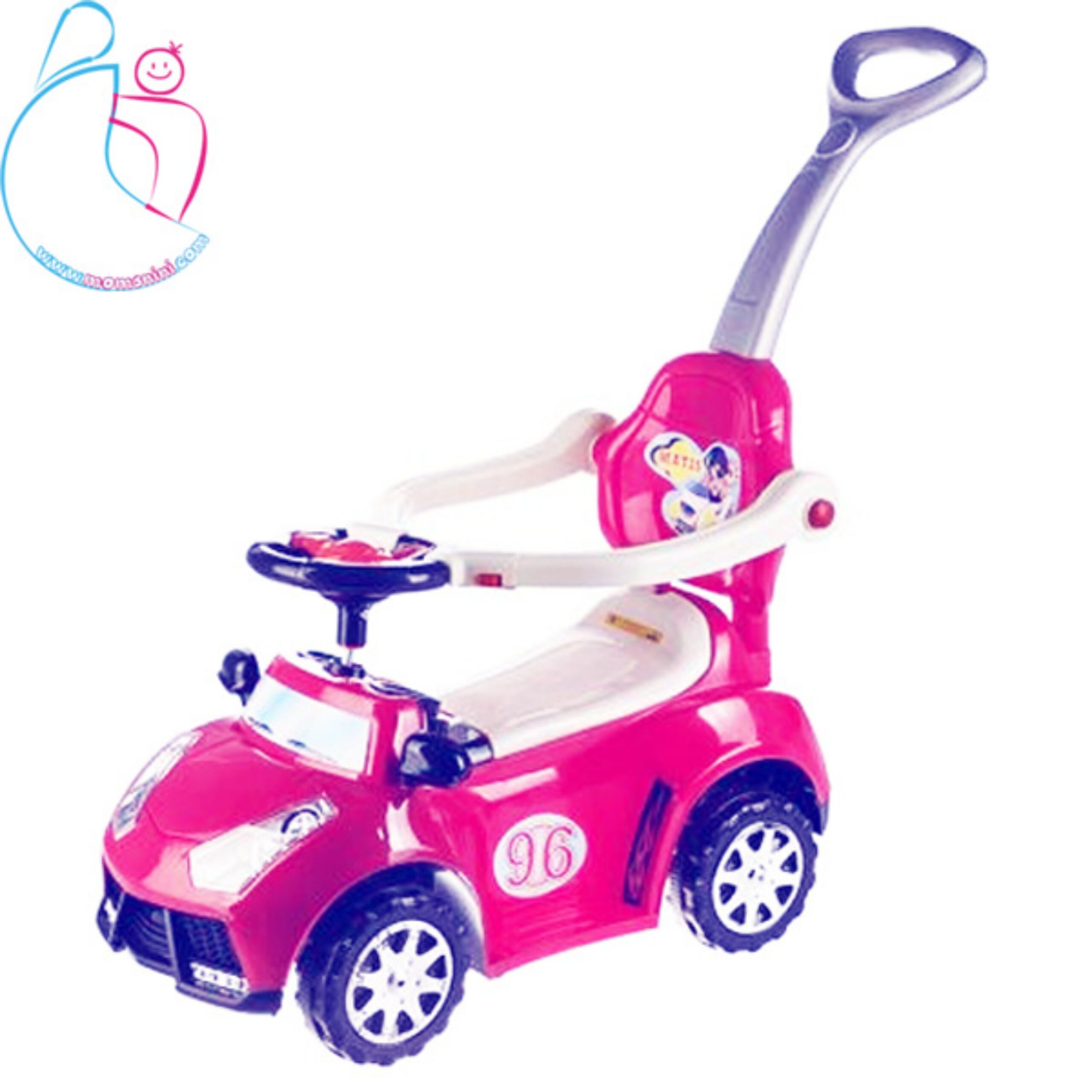 ماشین بازی سواری ارابه مدل Matis  رنگ آبی مامزنینی