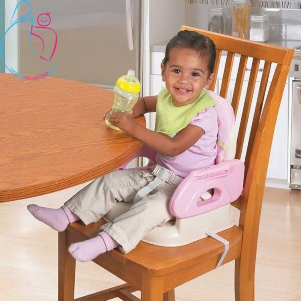 صندلی غذاخوری تاشو کودک طرح سامر  رنگ طوسی مامز نینی