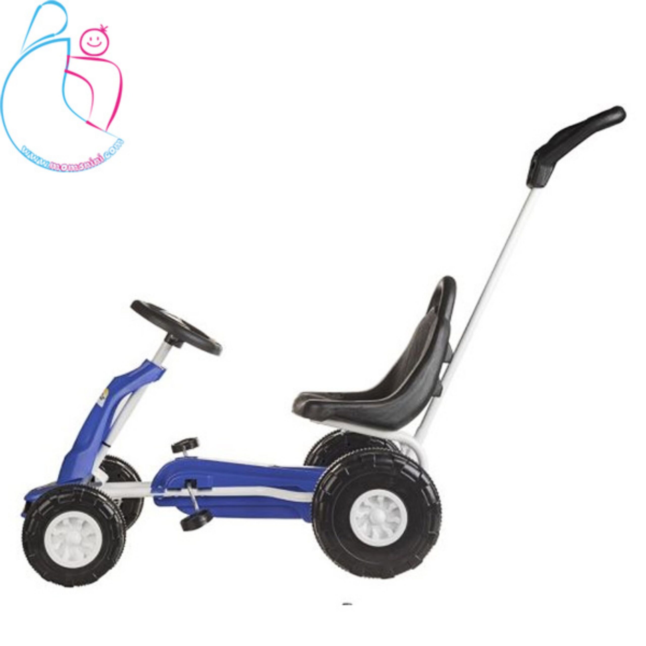 ماشین بازی بیبی لند مدل Top Car  رنگ مشکی مامزنینی