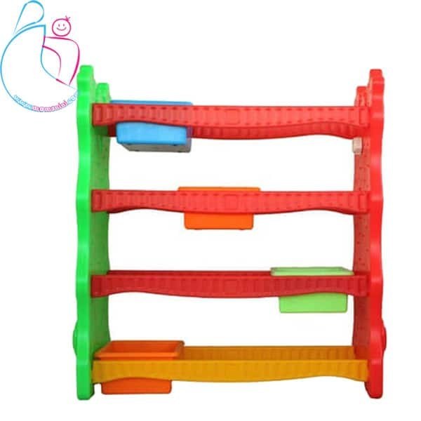 قفسه اسباب بازی کودک مدل قلعه میشا  12 باکسی مامزنینی