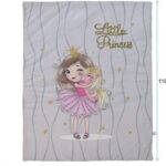 ست خواب نوزاد برند مامز کیوتی مدل 4 تکه طرح  پرنسس اسب تک شاخ مامزنینی