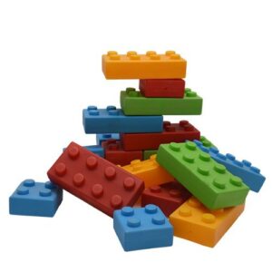 آجر خانه سازی کودک سایز بزرگ 30 عددی مامزنینی