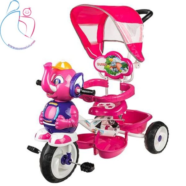 سه چرخه بیبی لند Baby Land مدل Elephent رنگ قرمز مامز نینی