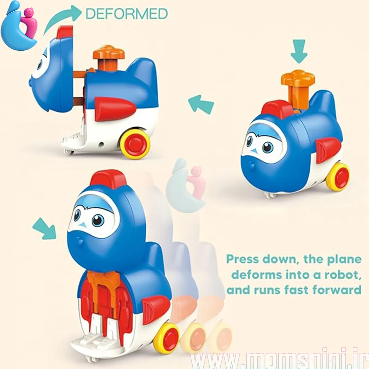 هواپیما فشاری تبدیل شونده نشکن قدرتی وارداتی مامزنینی