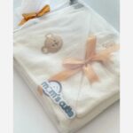 سرویس حوله 3تیکه مامز کیوتی طرح تدی(baby bear)مامزکیوتی