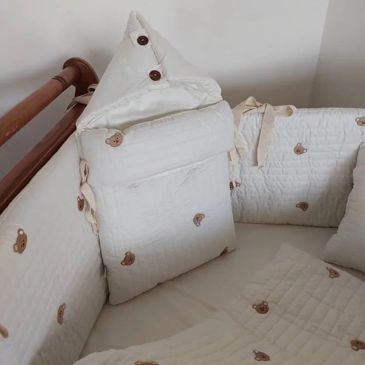 سرویس خواب 4تیکه مامزکیوتی طرح تدی(baby bear)مامزنینی