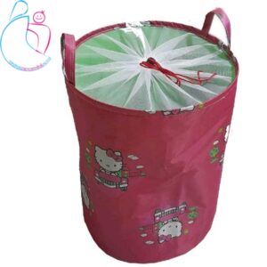 سبد لباس و اسباب بازی کودک طرح کیتی