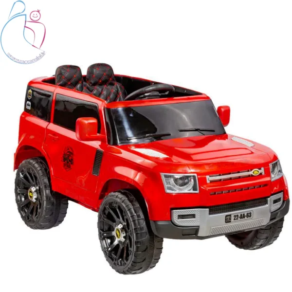 ماشین شارژی رنجرور دیفندر سپیده تویز | خودروی کودک دو موتوره با ریموت بلوتوثی