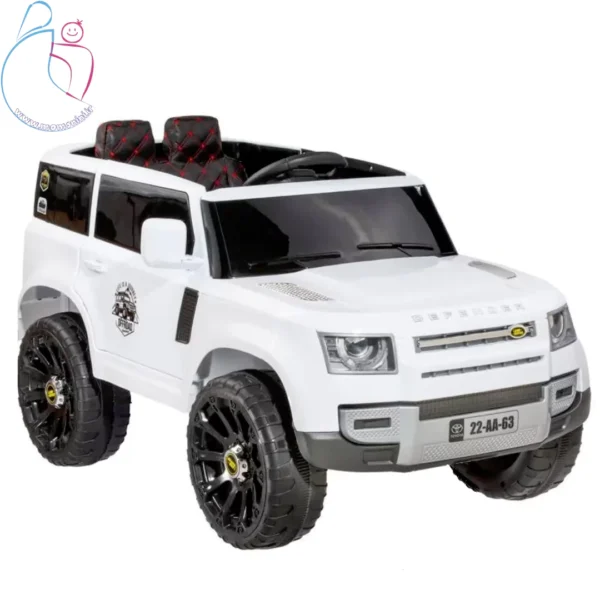 ماشین شارژی رنجرور دیفندر سپیده تویز | خودروی کودک دو موتوره با ریموت بلوتوثی