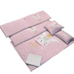 سرویس روتختی نوزاد برند مامز کیوتی 7 تکه طرح خرگوش پرنسس مامزنینی