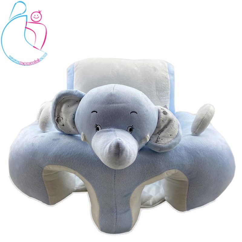 صندلی آموزشی نشستن نوزاد بهارک مدل فیل مامزنینی رنگ آبی