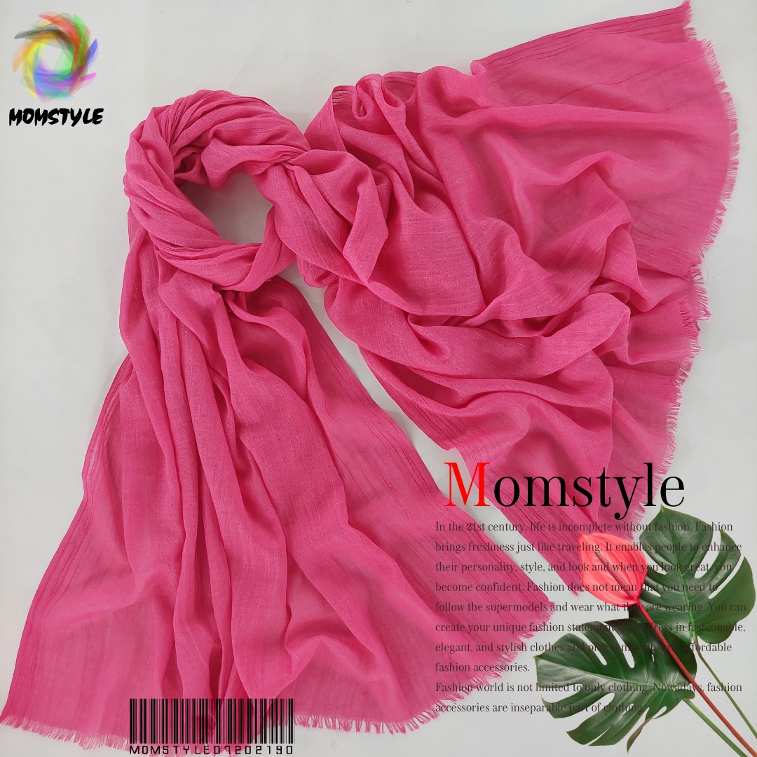 شال ساده وارداتی  چهارفصل مام استایل