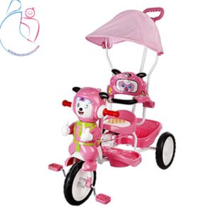 سه چرخه ارابه مدل مرسانا رنگ صورتی مامزنینی