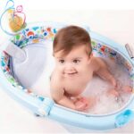 وان حمام تاشو نوزاد برند سوآندا رنگ آبی مامزنینی