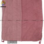 شال وارداتی  تک طرح رنگ سماقی-بژ مام استایل