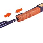 تفنگ خارجی باطری خور صدادار چراغدار مدل ak818