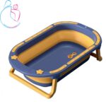 وان تاشو حمام کودک مدل گل رنگ صورتی