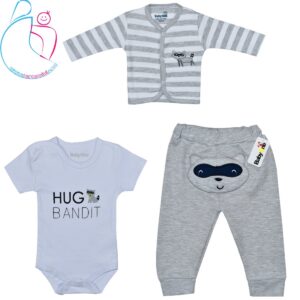 لباس سه تیکه بی بی وان طرح راکن