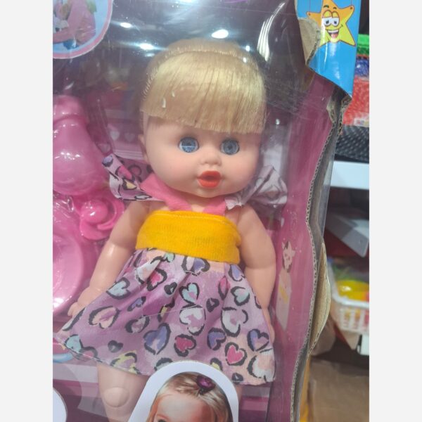 عروسک ارکا مدل بیبی بورن نوزاد موزیکال مامزنینی