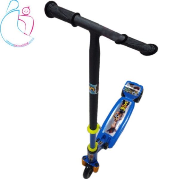 اسکوتر سه چرخ فنردار Happy Age مدل X4 فلزی دارای رنگبندی مامزنینی