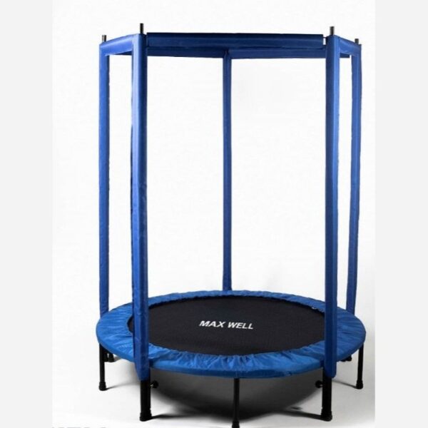 ترامپولین قطر 1/5 تاشو حفاظ دار مامزنینی