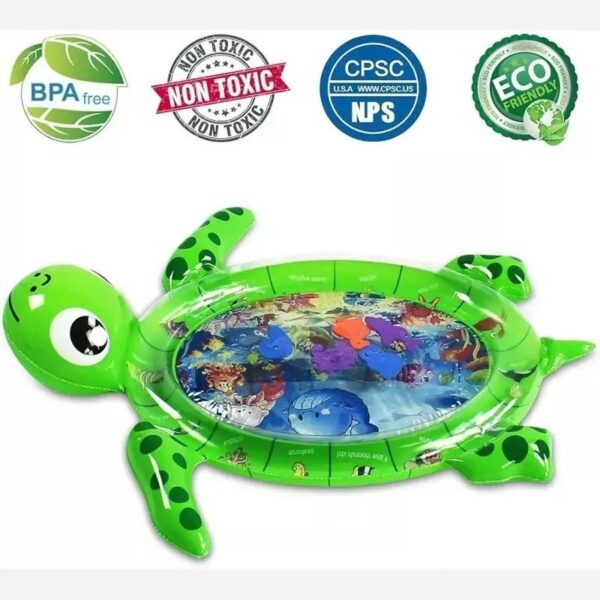 تشک بازی واترمت کودک طرح لاکپشت مامزنینی