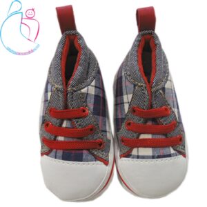 پاپوش نوزادی مدل کفش کتانی