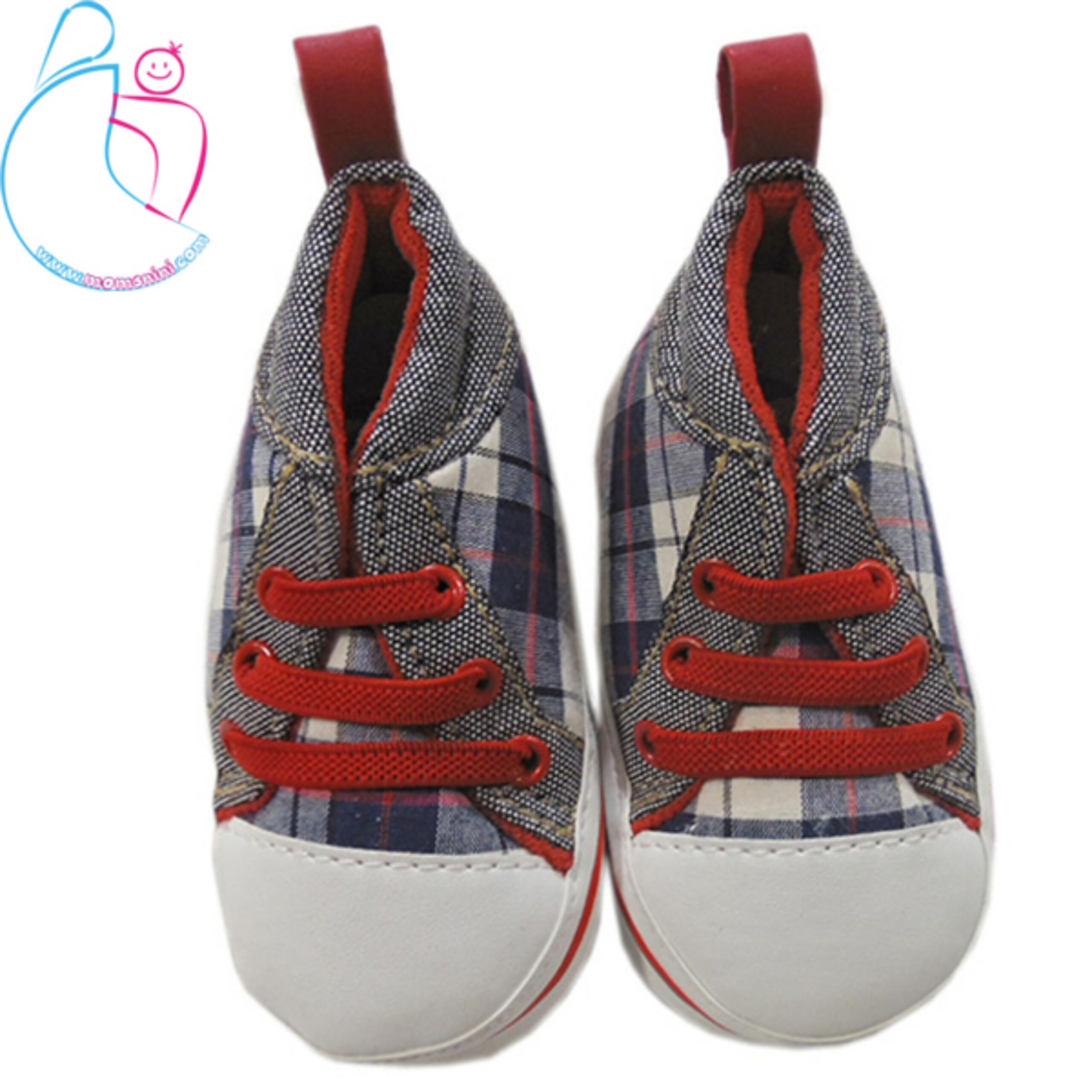 پاپوش نوزادی مدل کفش کتانی