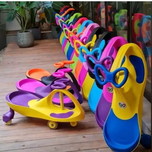 سه چرخه پلی فکتوری چرخ ژله ای مدل LOOPCAR اورجینال مامزنینی