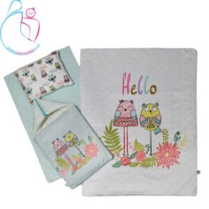 سرویس خواب 4 تکه مخمل مامزکیوتی (momscutie) طرح جغد مامزنینی