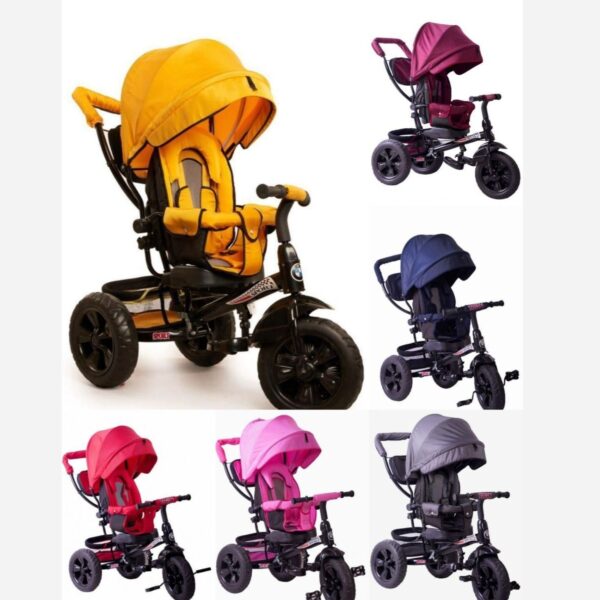 سه چرخه کودک مدل سوپر تیتان تاشو مامزنینی