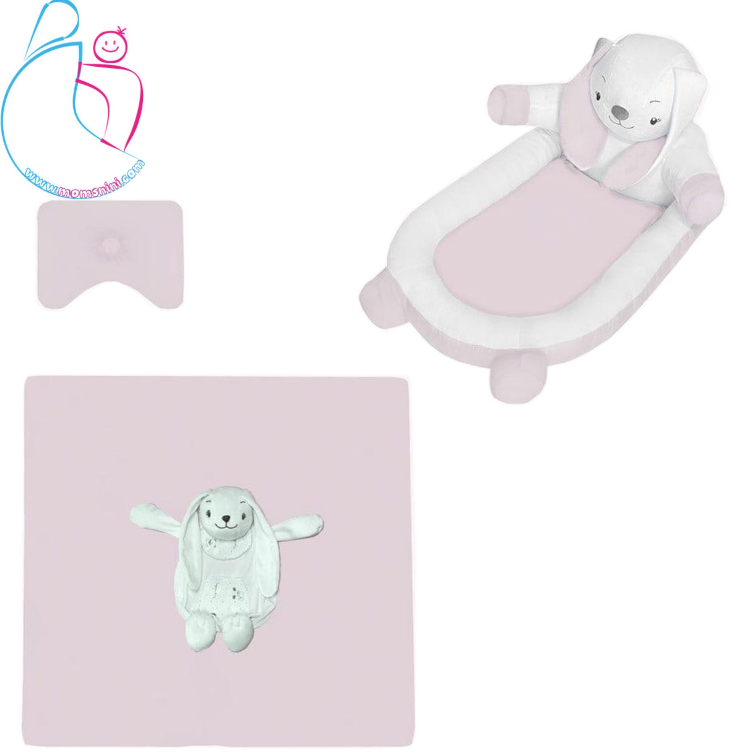 سرویس تشک حفاظ دار سه تکه بهارک مدل خرگوش