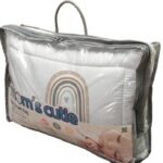 ست مسافرتی کیفی نوزاد برند مامز کیوتی مدل 3 تکه طرح رنگین کمان مامزنینی