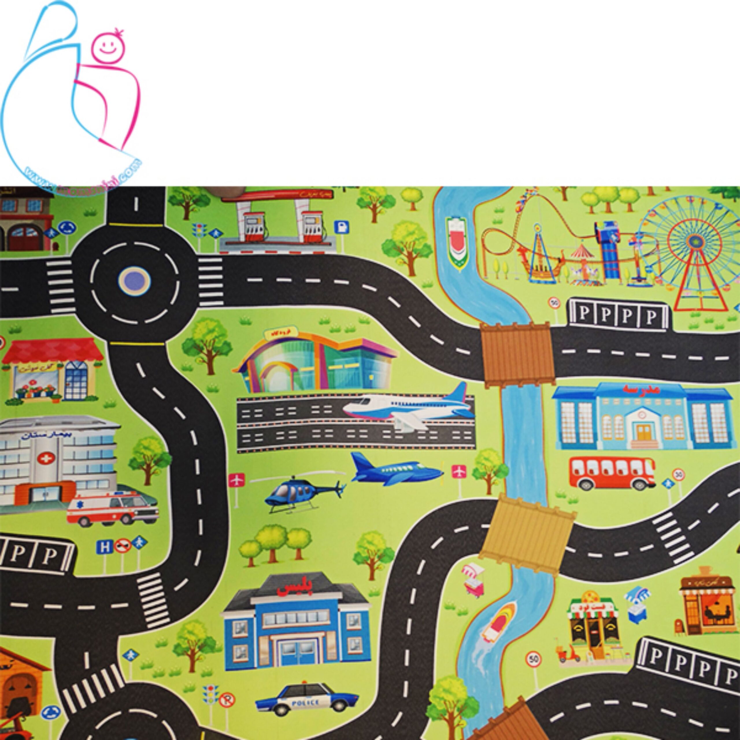 شهر پارچه ای کودک رایا تویز