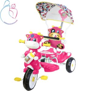 سه چرخه دلیجان مدل ماتادور  رنگ صورتی مامزنینی