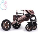 کالسکه اسپرینگ مدل اسپیدا  بدنه برنز رنگ دودی مامزنینی