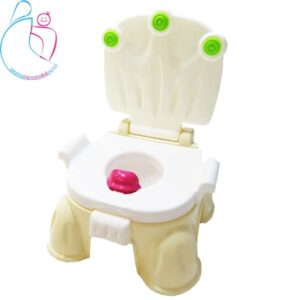 توالت فرنگی سه کاره کودک کلاسیک تاتیا tatia رنگ کرم مامزنینی